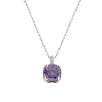 Collana Amen Donna Cocktail in Argento Zircone CLCK1QUBVIBZ - CLCK1QUBVIBZ
